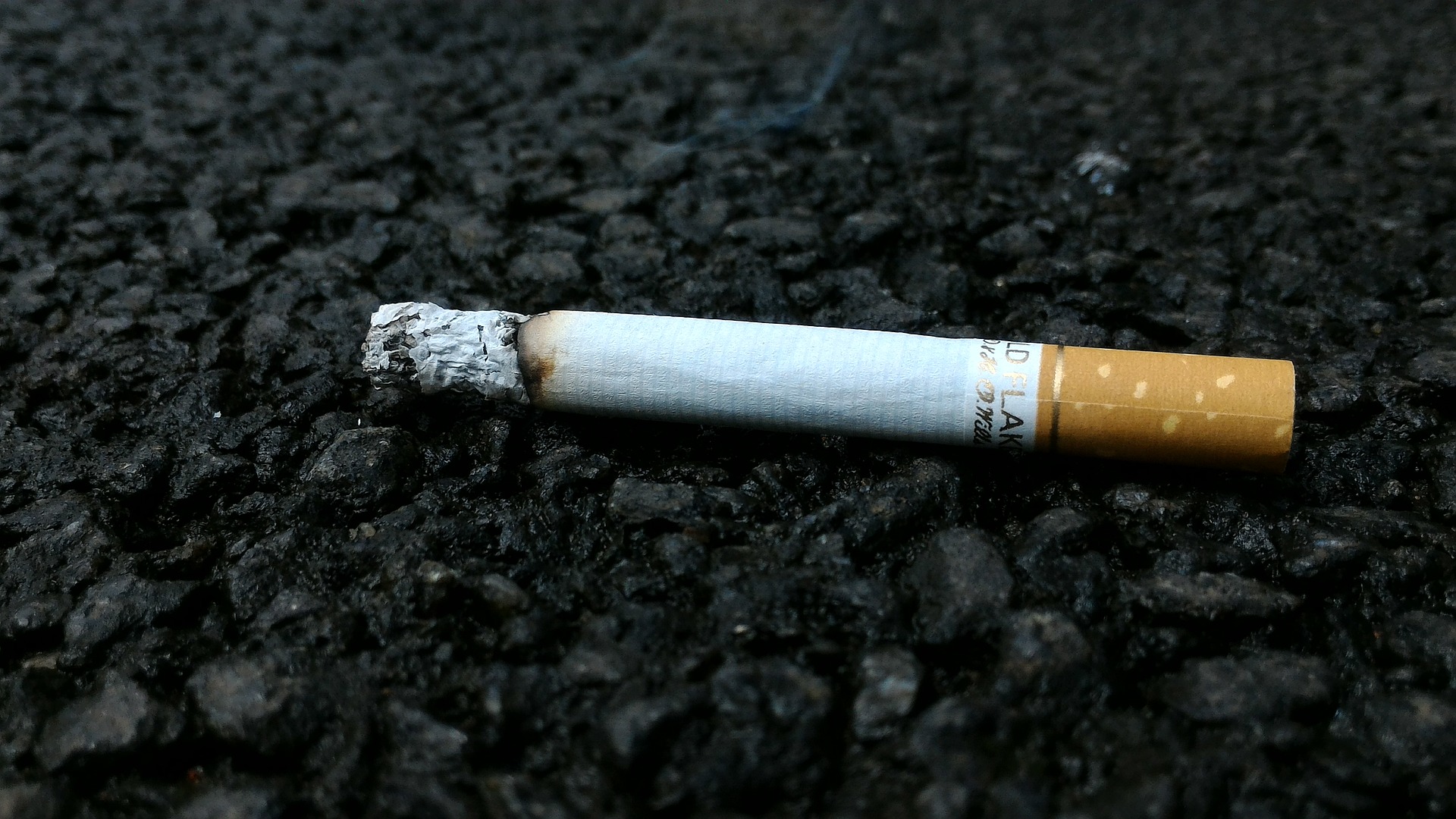 Cigarette on the Street