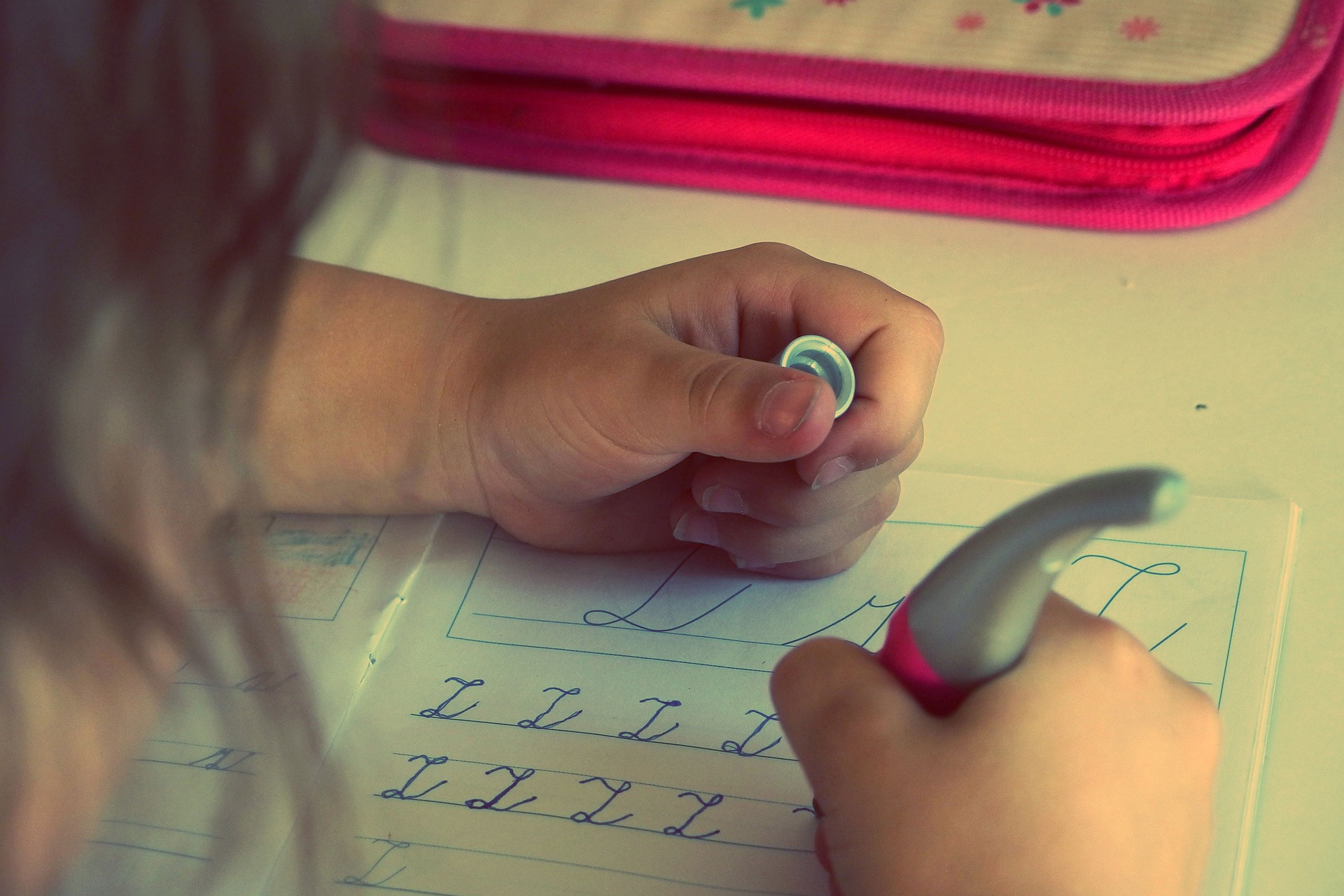 Child doing Homework