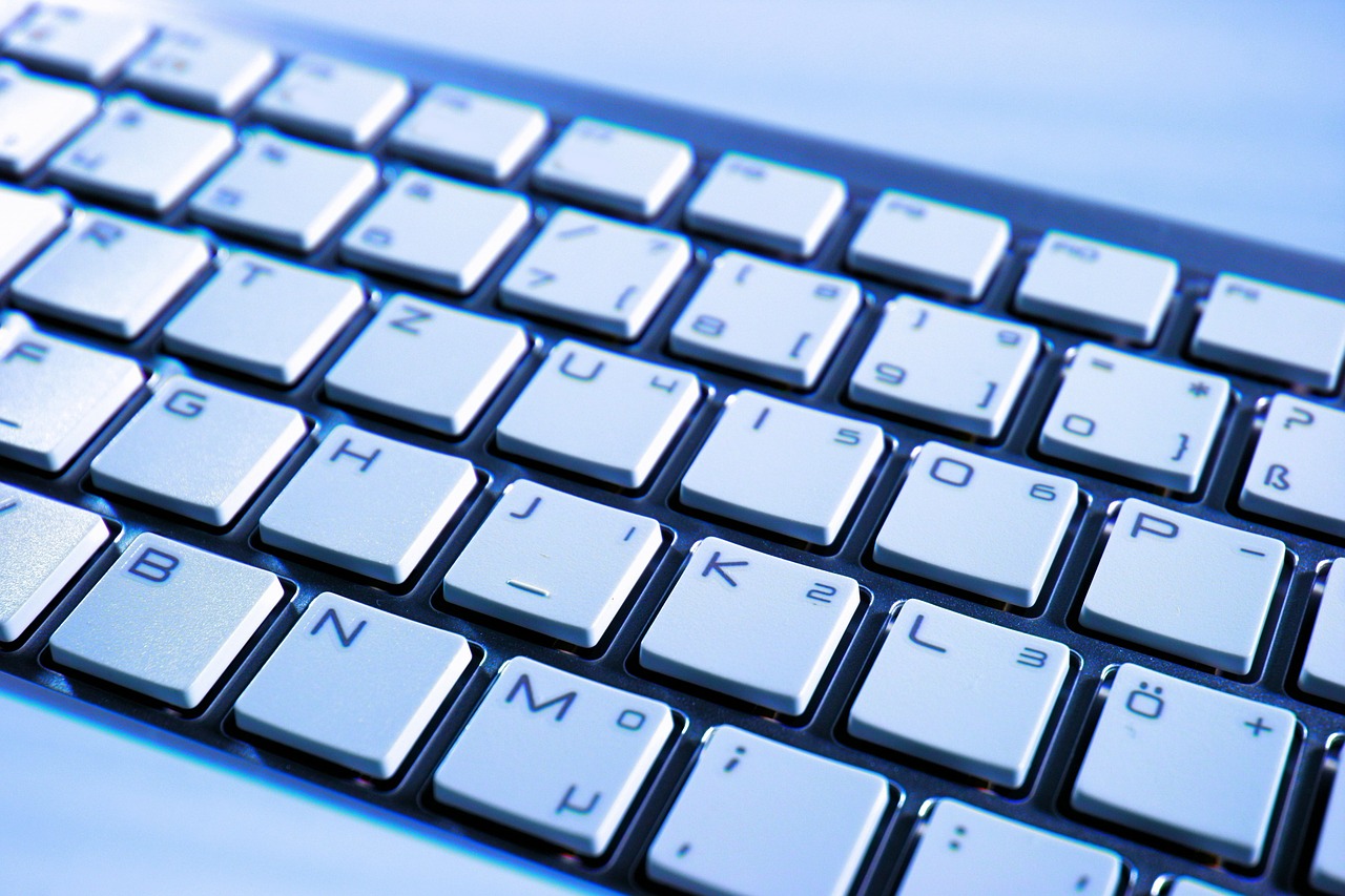 Closeup of a Computer Keyboard